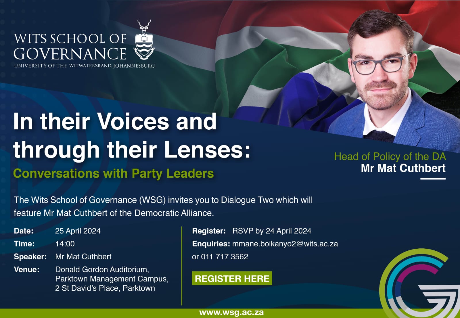 In their voices and through their lenses: In conversation with party leaders